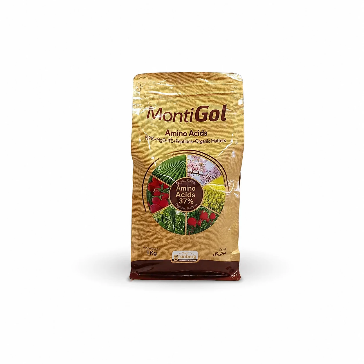 monti-gel-amino-acids آمینو اسید ارگانیک 37 درصد مونتی گل گرونبرگ 1 کیلویی